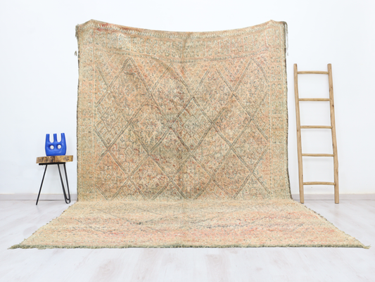 Limovera Tamallalt Vintage Moroccan Rug  7'0" x 11'9"