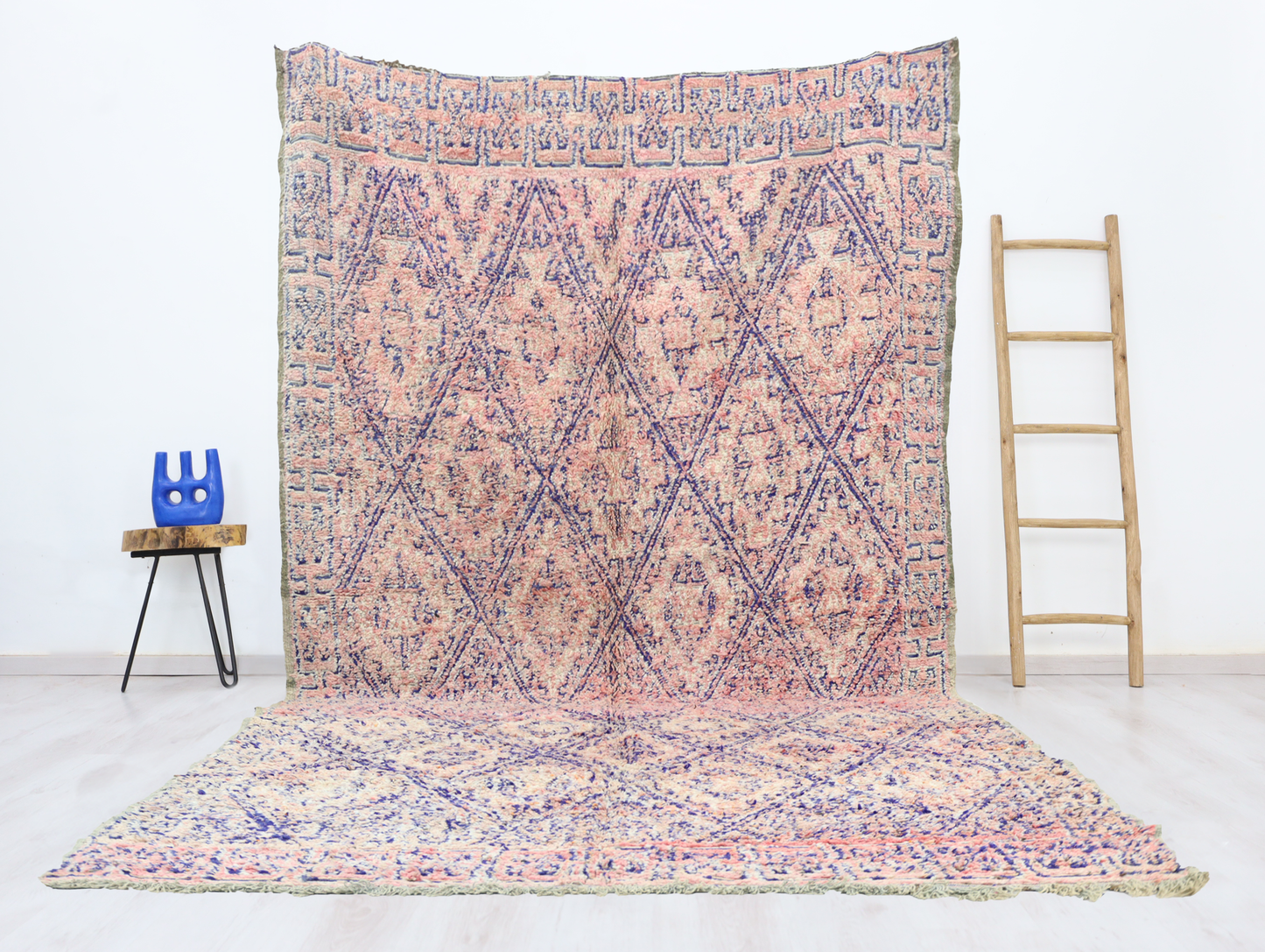 Limovera Tassawt Vintage Moroccan Rug  7'3" x 13'1"