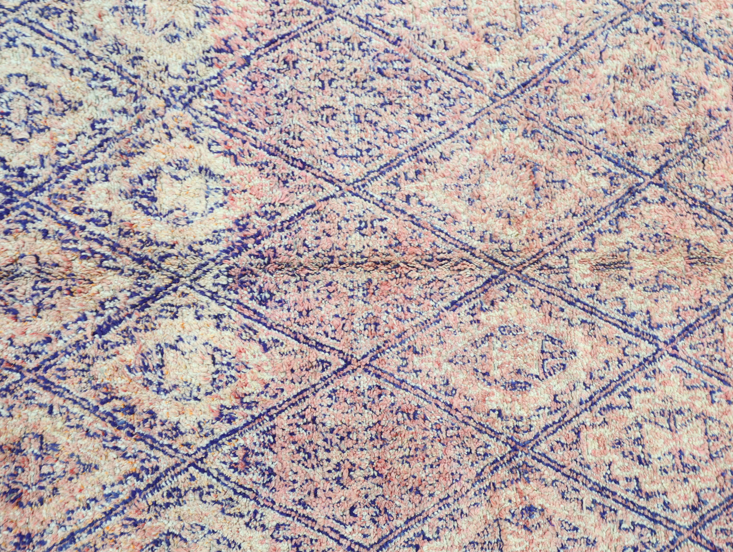 Limovera Tassawt Vintage Moroccan Rug  7'3" x 13'1"