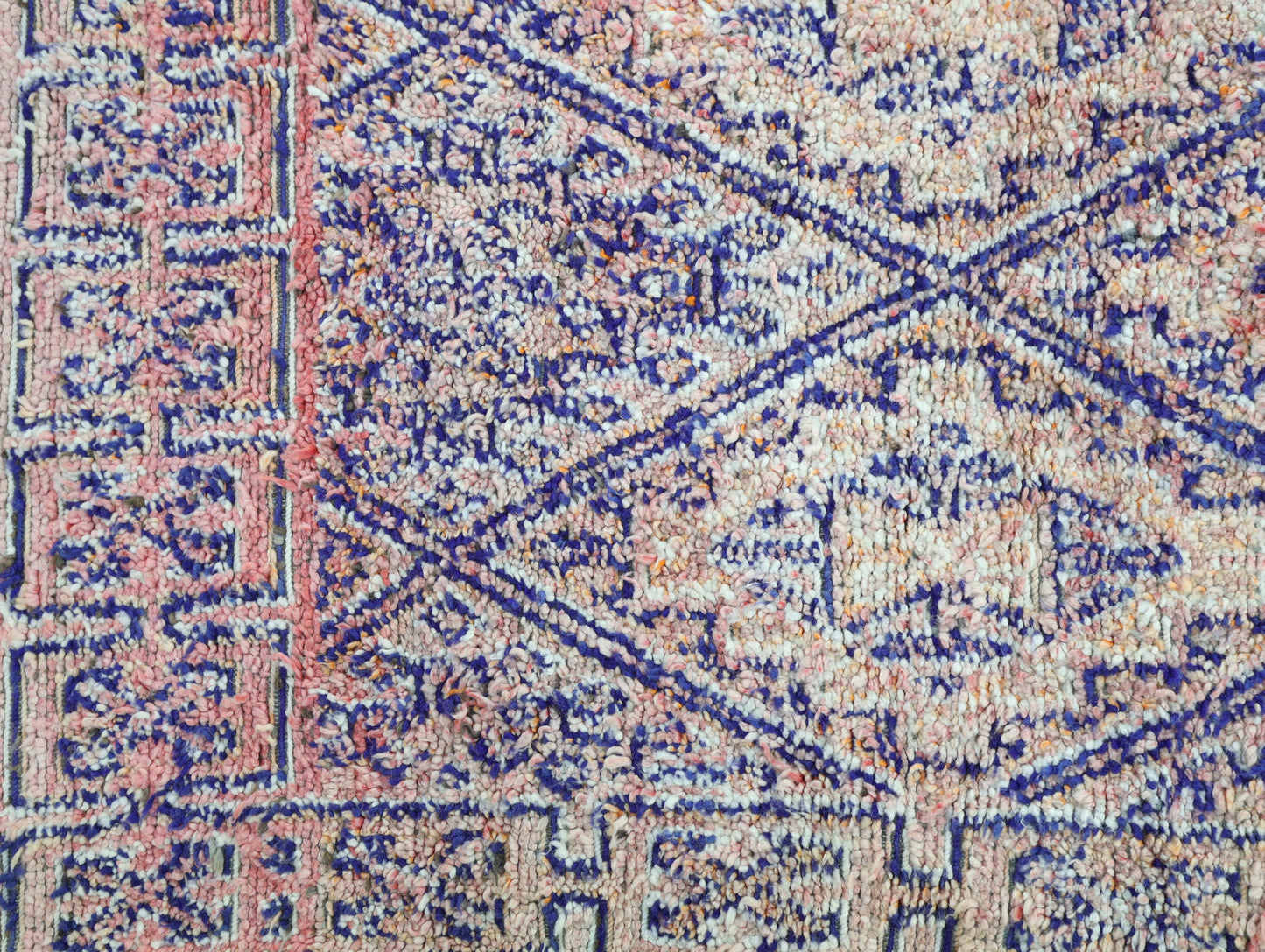 Limovera Tassawt Vintage Moroccan Rug  7'3" x 13'1"
