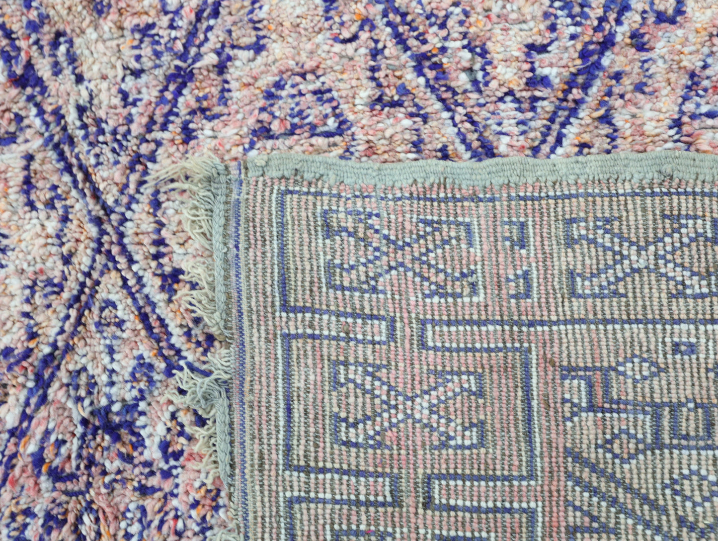 Limovera Tassawt Vintage Moroccan Rug  7'3" x 13'1"